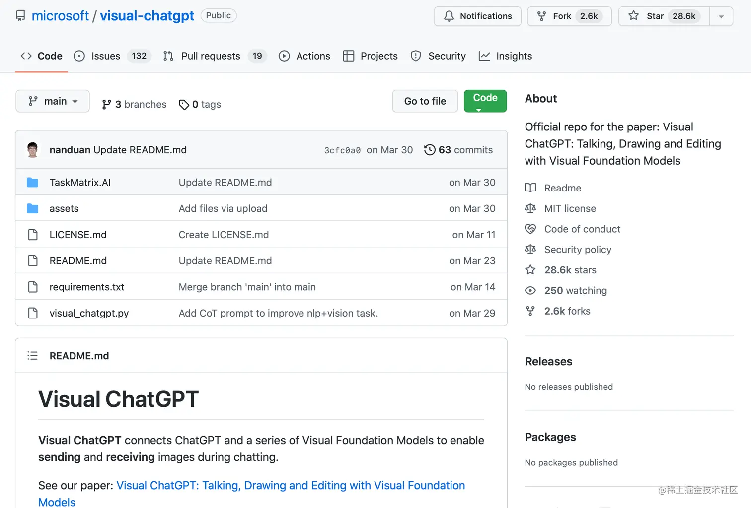 一个令人惊艳的ChatGPT项目，Visual ChatGPT开源了！